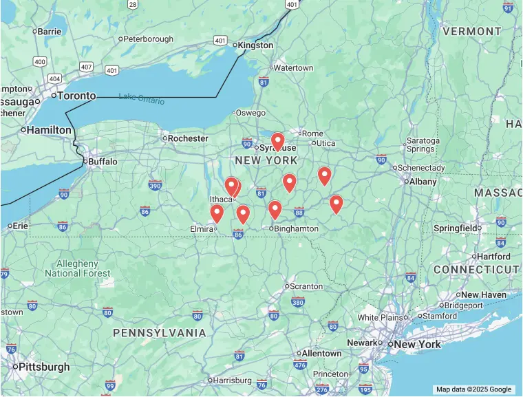 Service Area Map