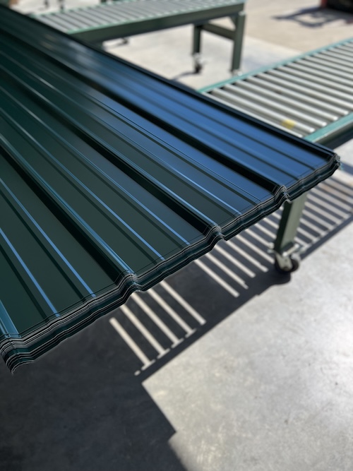 Alpine Metal Roofing manufactured panels and trim materials